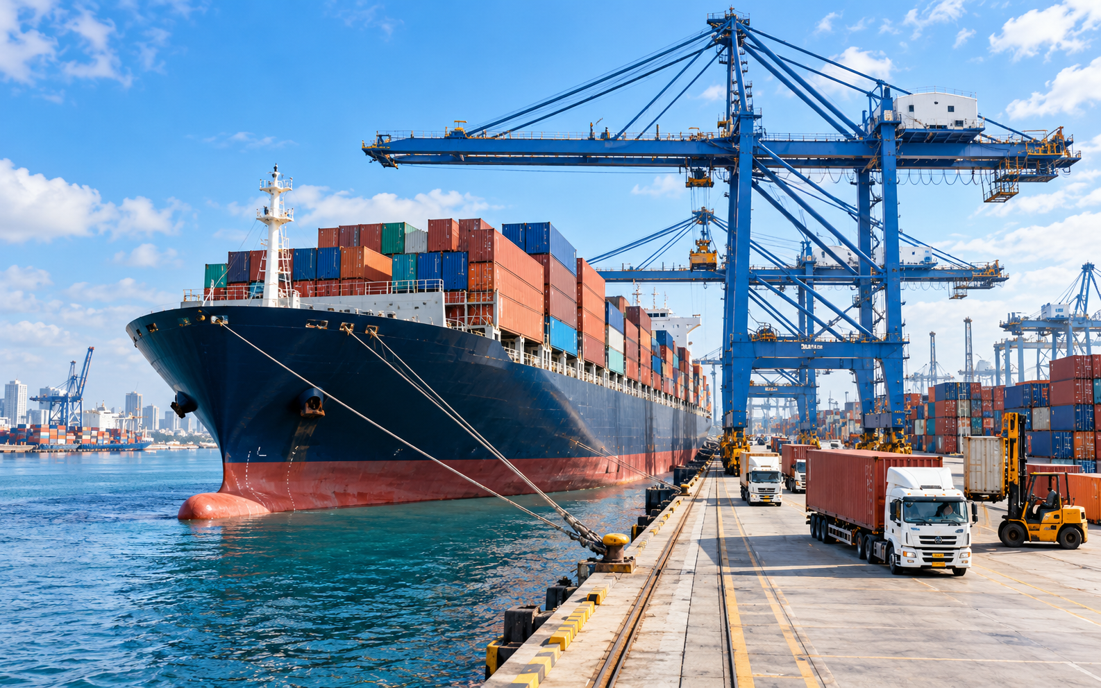 Export cargo transportation